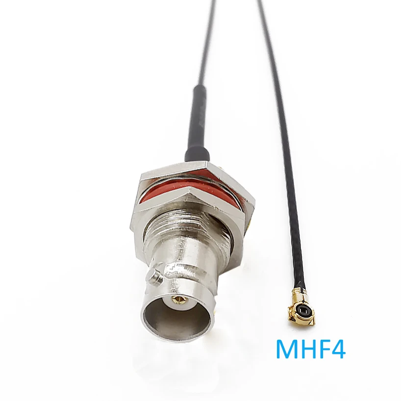 Радиочастотный коаксиальный разъем BNC Female к MHF4 IPX IPEX U.FL Удлинительный Шнур