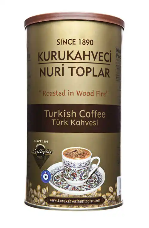 Свежемолотый ежедневный английский кофе Нури шары деревянный жареный турецкий