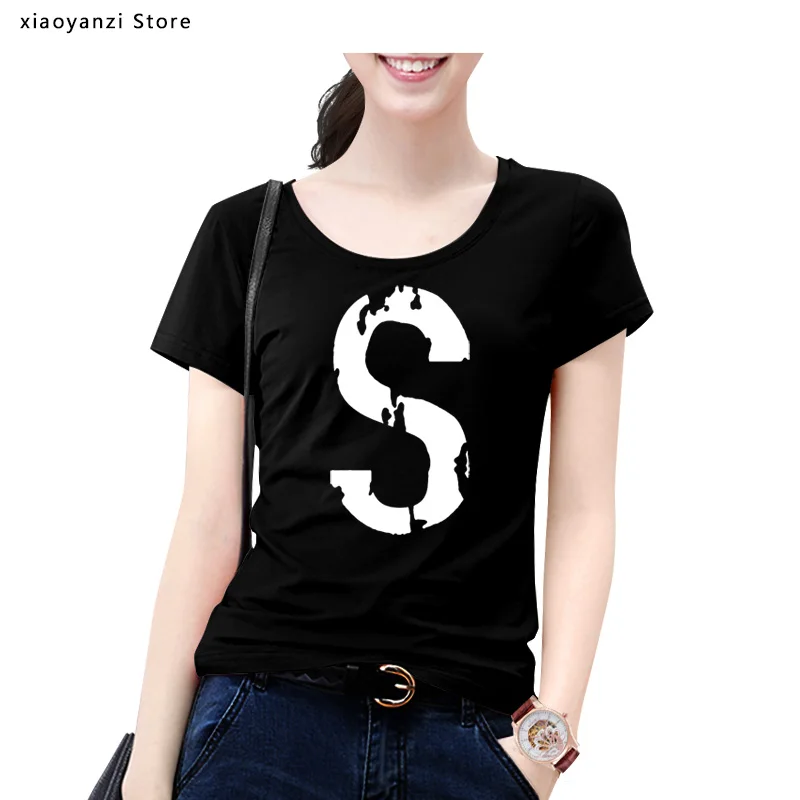 

Футболка Jughead's S, Повседневная модная женская футболка Jughead с ривердэйлом, летние хлопковые топы с коротким рукавом и принтом, футболки OT235