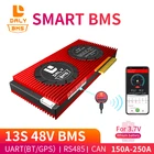 Daly 18650 Smart BMS 13S 48V 150A 200A 250A Bluetooth 485-USB устройство CAN NTC UART программное обеспечение плата защиты литий-ионной батареи BMS