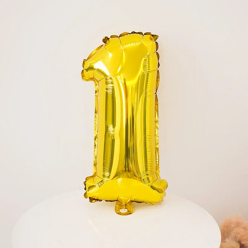 

8 16 32 40inch gold silver number foil balloons wedding event christmas halloween festival birthday party B10-15