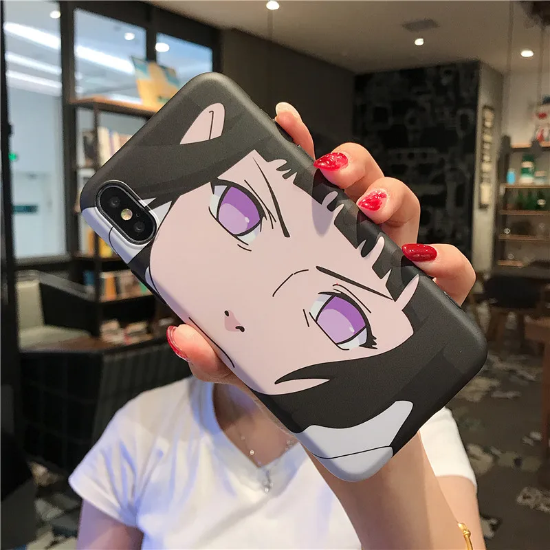 Чехол для iPhone 11 pro X XR XS MAX 7 8 8plus 6 6S PLUS чехлы из японского аниме Naruro hyooga Hinata Byakugan