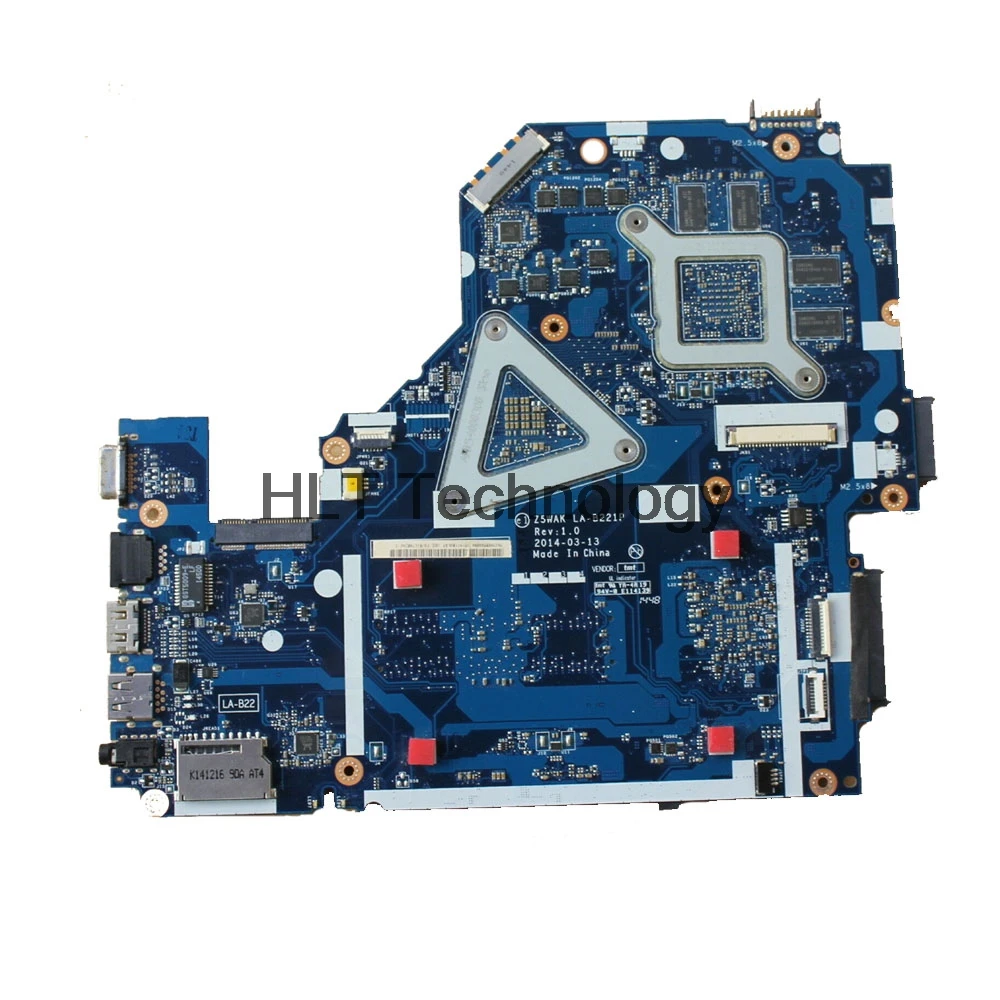 

Laptop Motherboard For Acer aspire E5-551G E5-551 Z5WAK LA-B221P NBMLE11003 NB.MLE11.003 A10-7300 CPU R7 M265 GPU Mainboard
