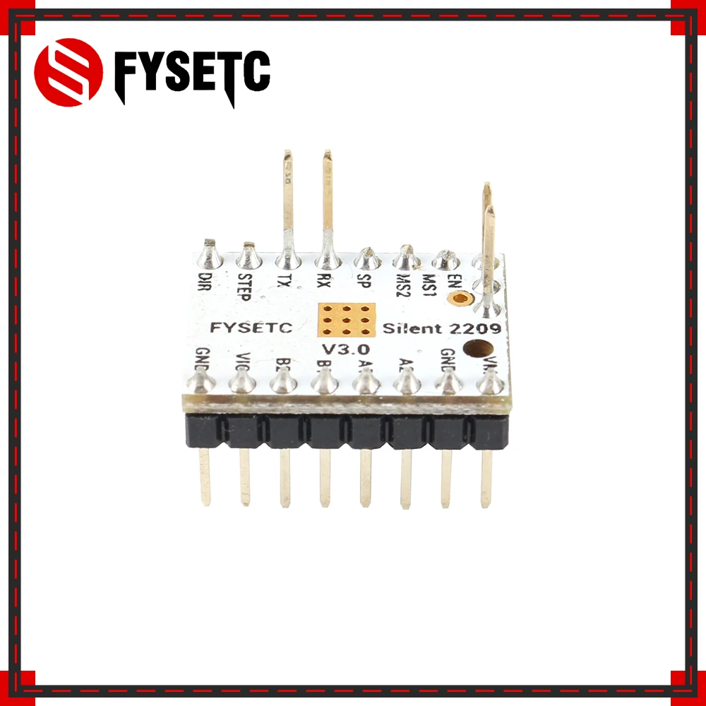 2 шт. TMC2209 v3.0 шаговый мотор драйвер Stepsticks Mute 256 микрошагов ток 2.8A пик 3d принтер