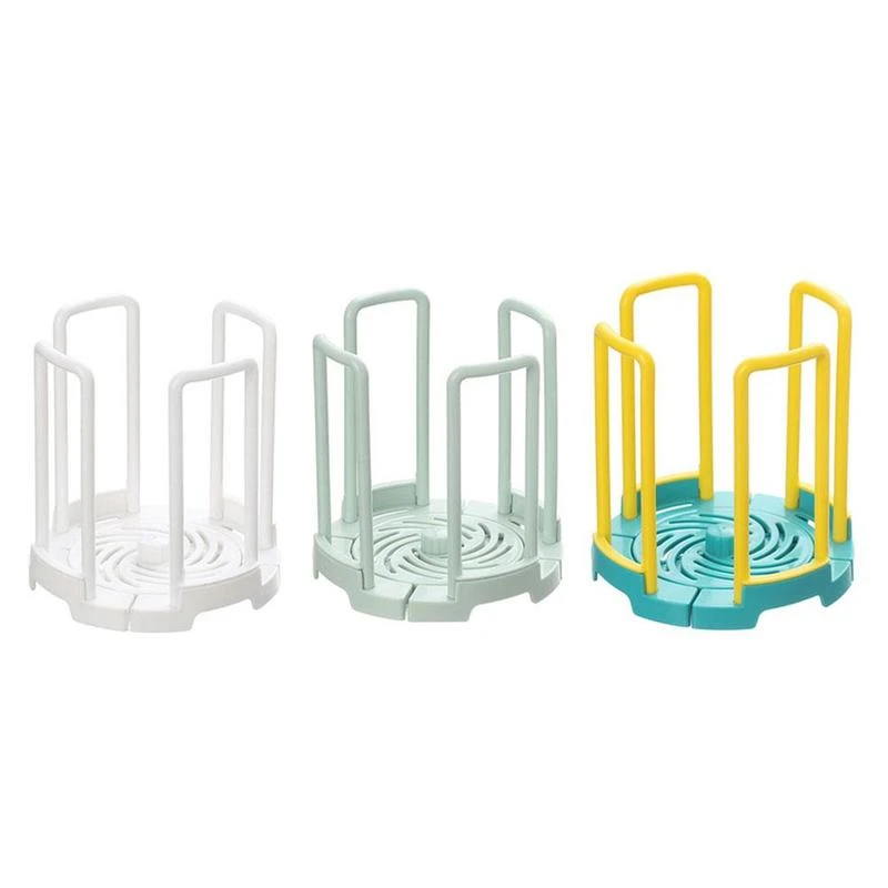 

2021 Adjustable Dish And Bowl Organiser Bowl Storage Drainer Shelf Kitchen Dish Plastic Holder Shelf Detachable Tool Dish
