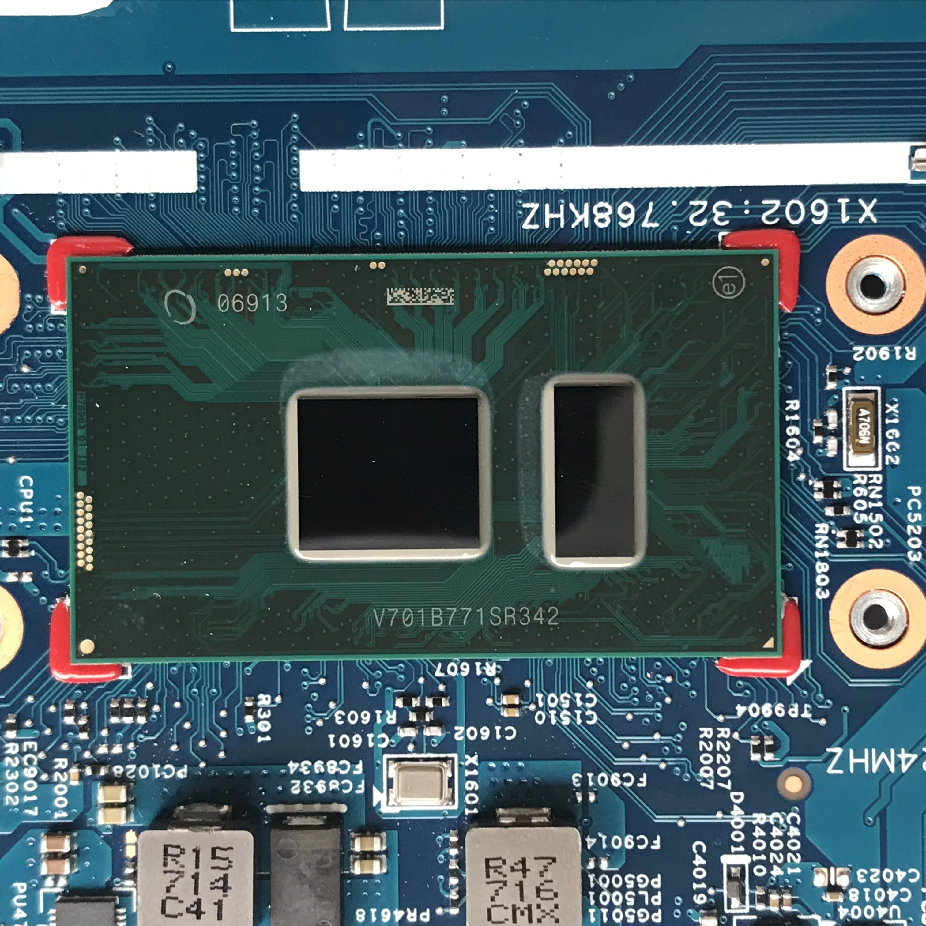 Материнская плата для ноутбука HP Pavilion X360 14-BA 923690-601 923690-001 448.0C203.0011 SR342 i5-7200u CPU DDR4 |