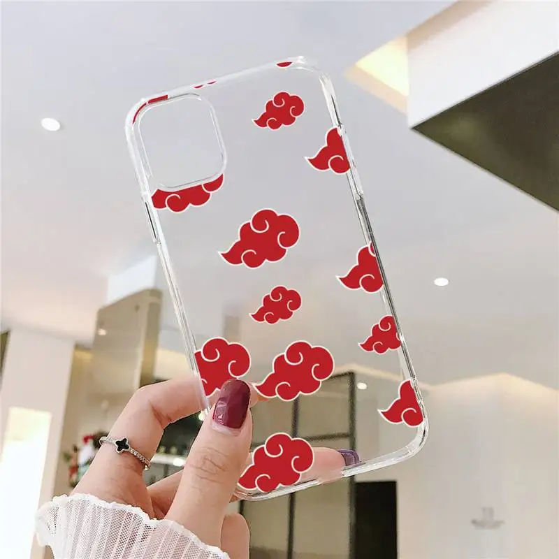 

Naruto Uchiha Itachi Kakashi Phone Case Transparent soft For iphone 5 5s 5c se 6 6s 7 8 11 12 plus mini x xs xr pro max