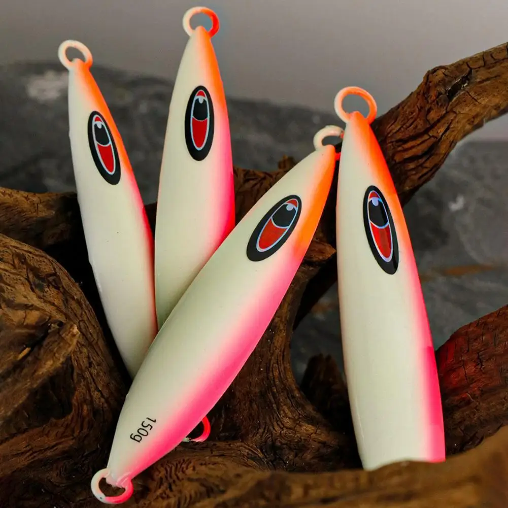 

100g/120g/150g/200g 12.2cm/13cm/14cm/15.2cm Fishing Plate Bait 3D Slow Shaking Metal Jigging Fishing Slow Shake Lure Accessories