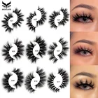 5D накладные ресницы 3D норковые ресницы толстые Искусственные многоразовые ресницы до 25 + раз объем мягкие ресницы макияж K1