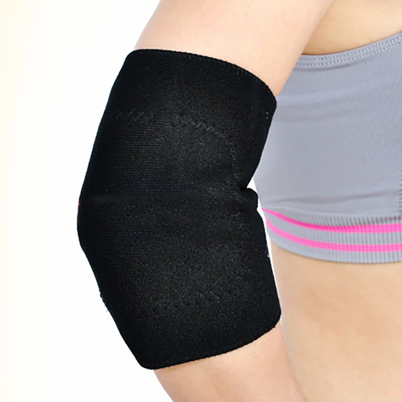 

Self-Heating Arm Elbow Brace Support Belt Magnetic Therapy Tourmaline Pain Relief Slimming Weight Loss Strap Bandage Arm Care