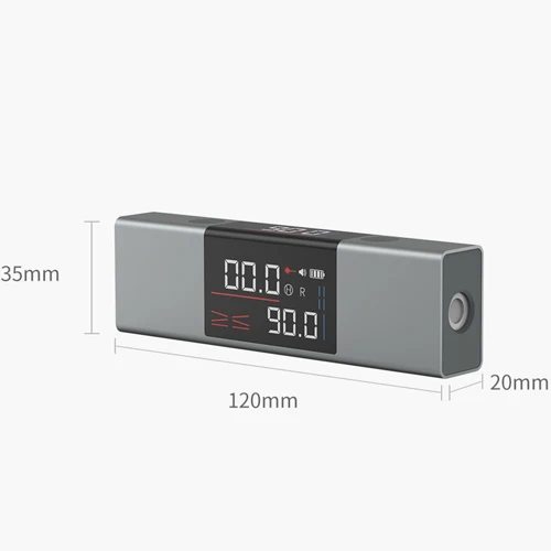 New 2021 DUKA LI1 Laser Protractor Digital Inclinometer Angle Measure 2 in 1 Level Ruler Type-C Charging Measurement | Бытовая техника