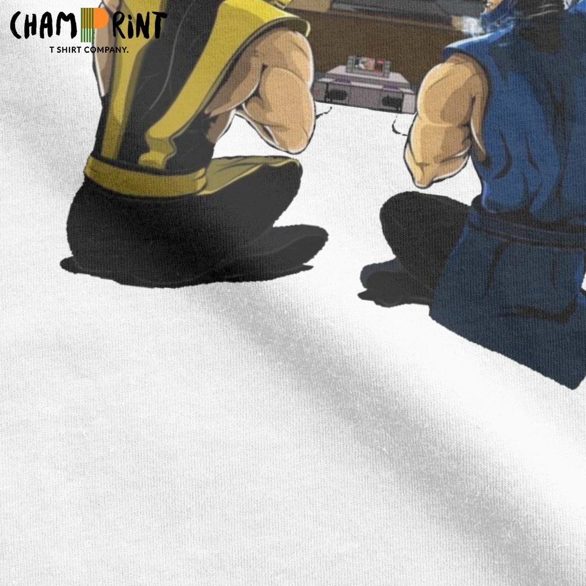 Mortal Kombat Sub Zero VS Scorpion футболки мужские Забавные Mk11 Ретро файтинг аркадная игра