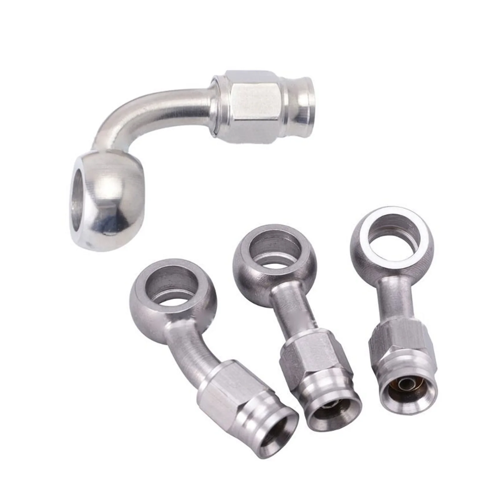 

NEW 1 Pc AN3 10mm Stainless Steel Brake Hose Fitting Ends Adapter for Car Auto Motorcycle