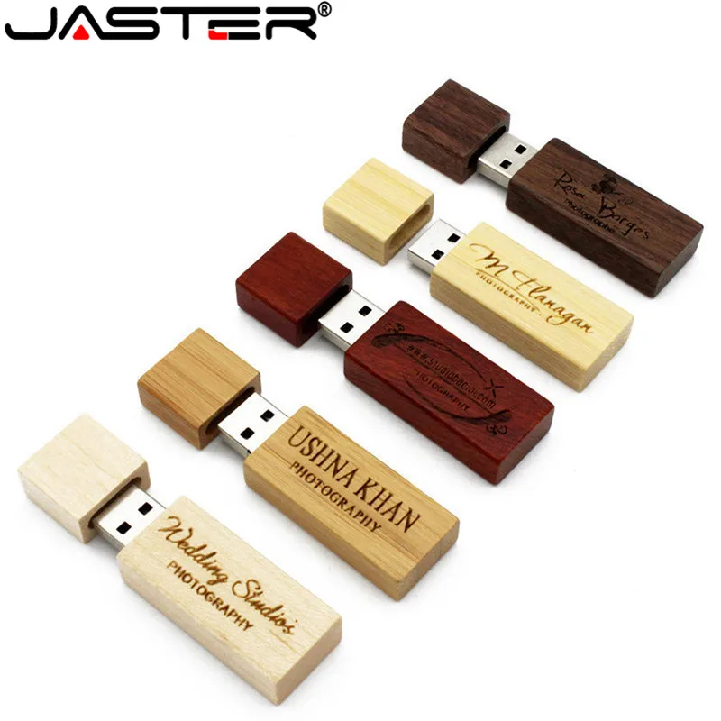 JASTER LOGOcustomized деревянный Usb флэш накопитель с логотипом клиента pendrive8GB 16GB 32GB U диск