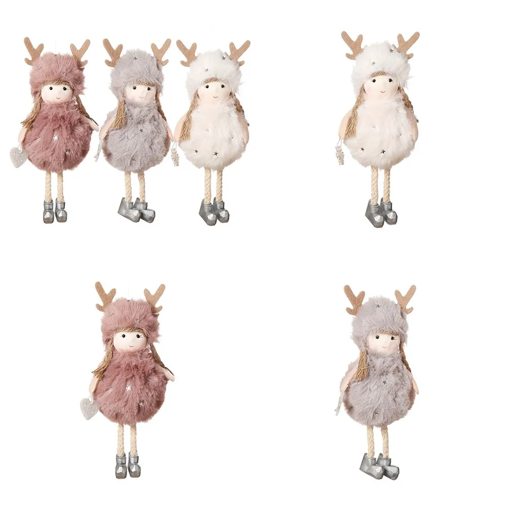 

Подвеска «Рождественский Ангел» плюшевая кукла, подвесное украшение для новогодней елки, украшения для вечеринки, Рождественские куклы, ук...