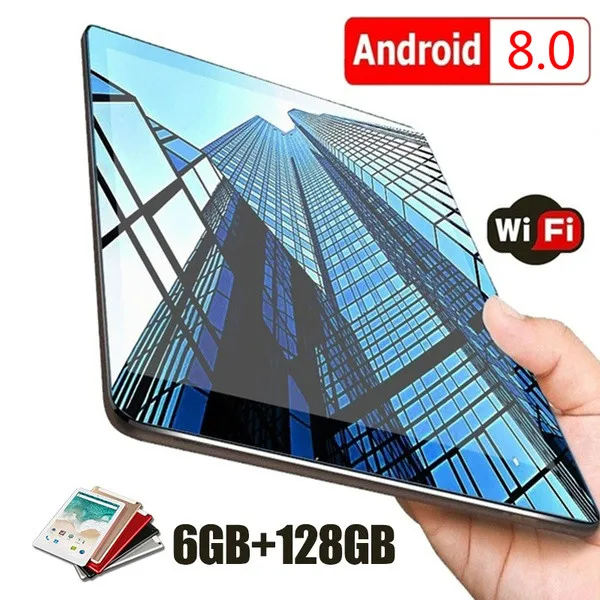 

2021 Новый Wi-Fi планшетный ПК с системой андроида 10 дюймов десять Core android 8,0 Buletooth подключается к сети 4G телефонными звонками и п (Оперативная пам...
