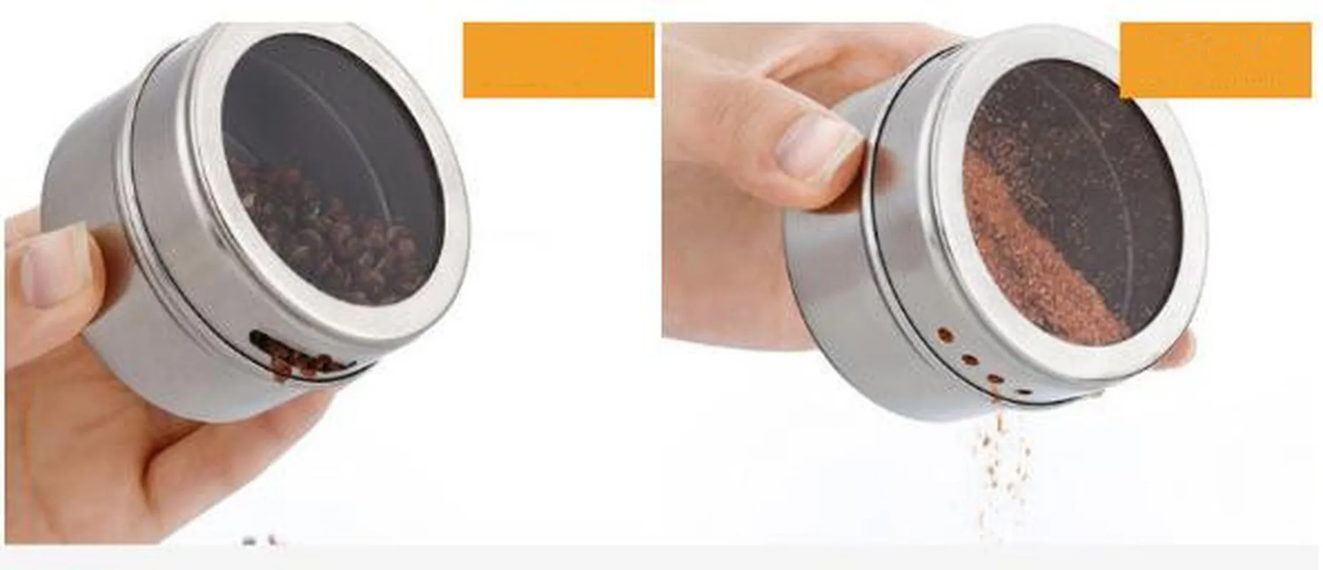 1 шт. магнитная бутылочка из нержавеющей стали для специй набор кастрюль