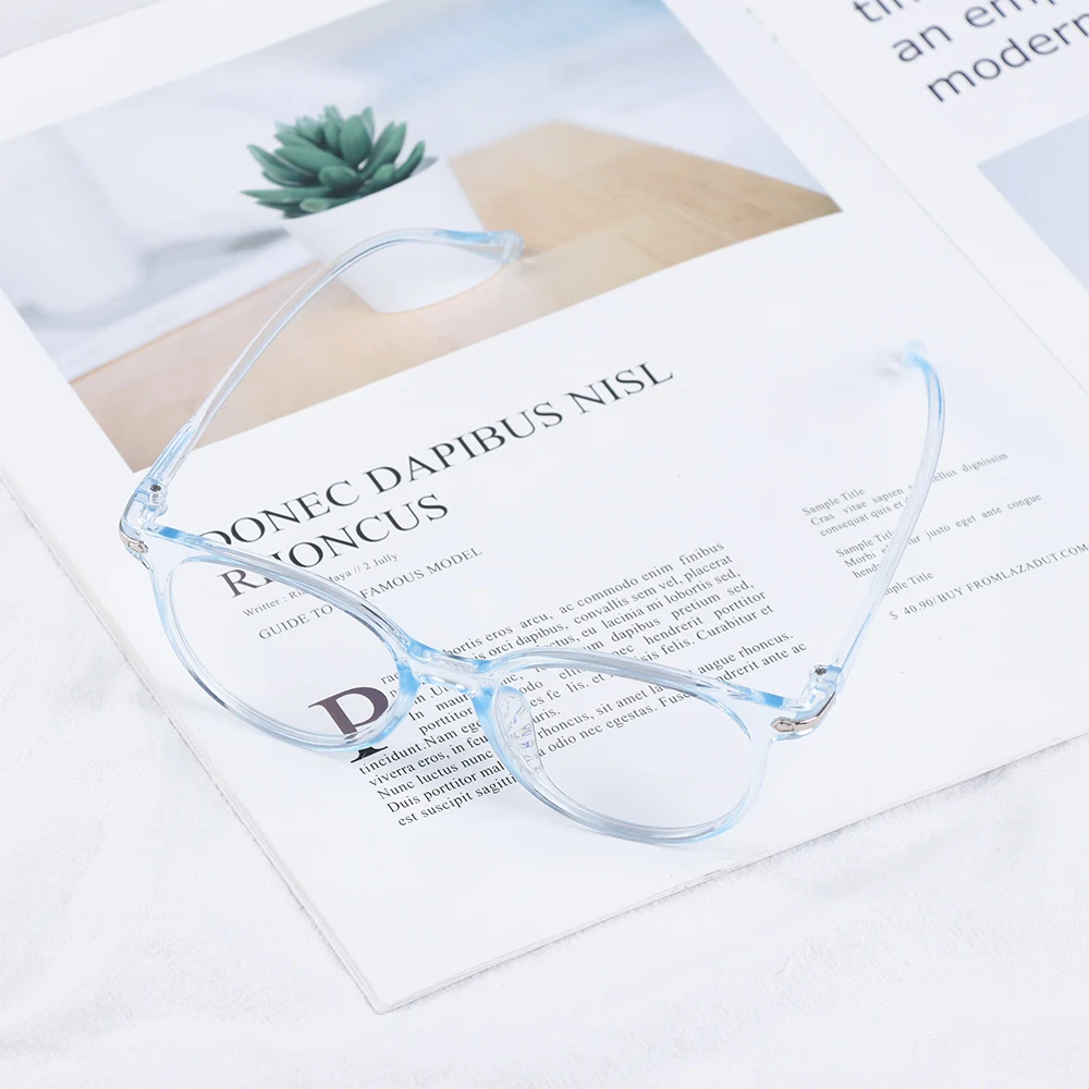 1 шт. Модные оптические очки унисекс ультра светильник смола синий блокирующие