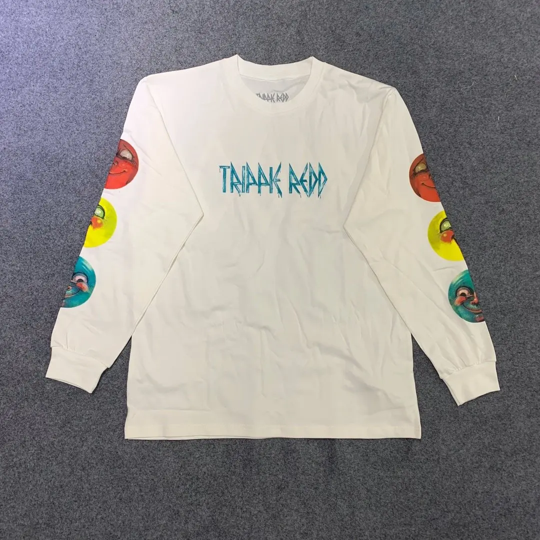 Trippie Redd футболка с длинными рукавами хлопок 1400 life's A Trip Limited Merch уличная одежда в стиле хип-хоп kanye west tripple redd футболки