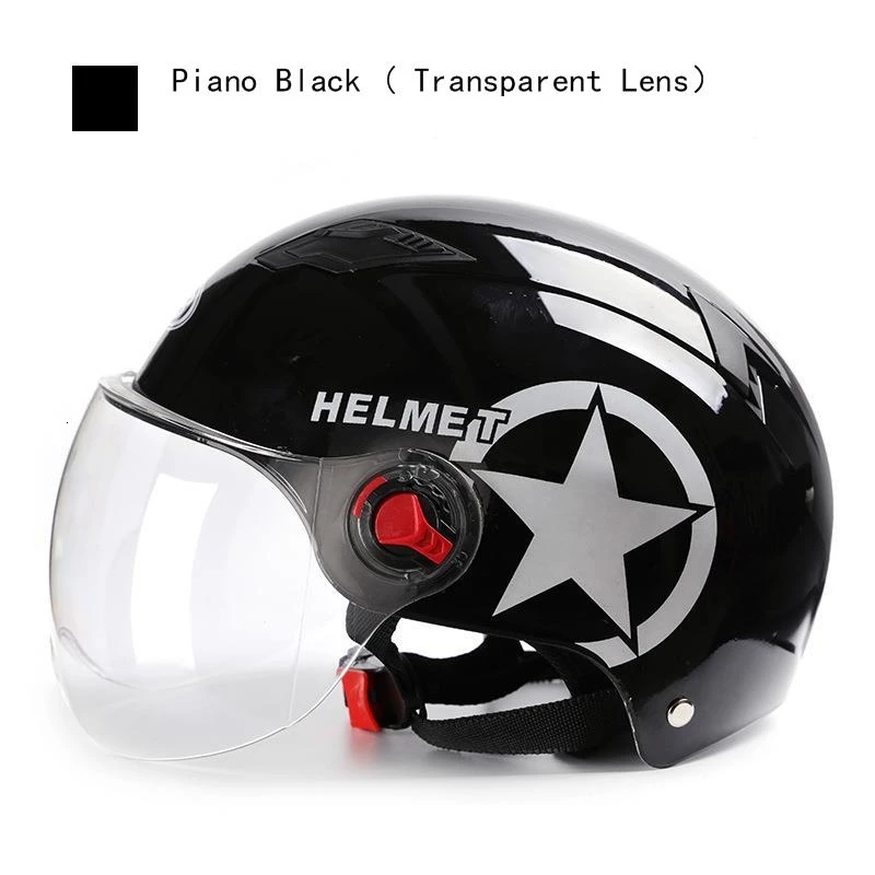 Летний мотоциклетный шлем с полузащитным покрытием ветрозащитная Крышка для