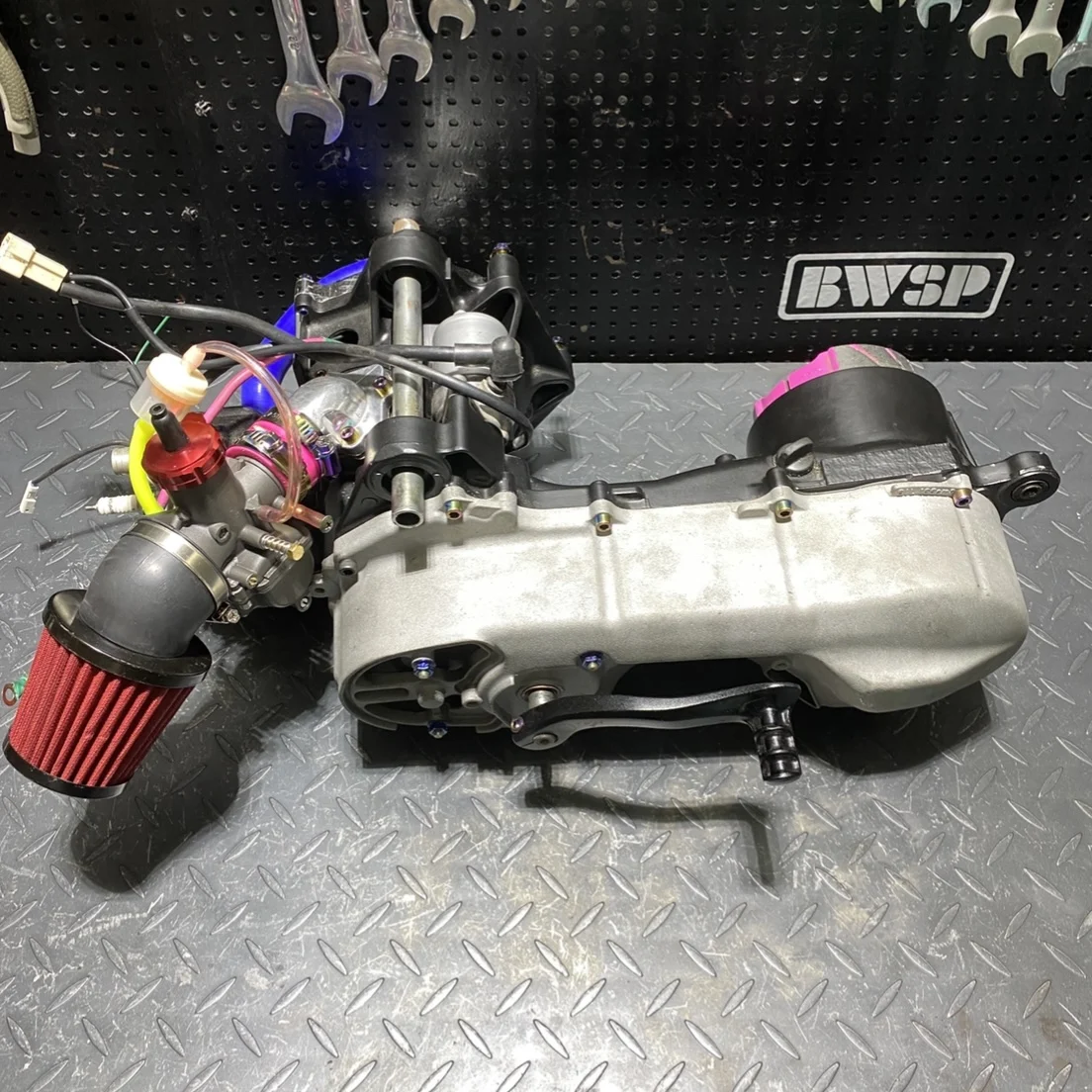 Двигатель 3WF 110cc JOG90 с системой жидкого охлаждения полный гоночный выпуск мотор