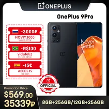 RU Ship Global ROM Oneplus 9 Pro 5G Snapdragon 888 Mobile Phone  6.7 120Hz AMOLED 48MP Camera 65W fast charging NFC Smartphone