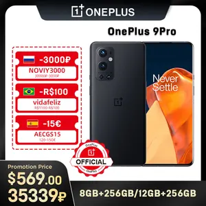 ru ship global rom oneplus 9 pro 5g snapdragon 888 mobile phone 6 7 120hz amoled 48mp camera 65w fast charging nfc smartphone free global shipping