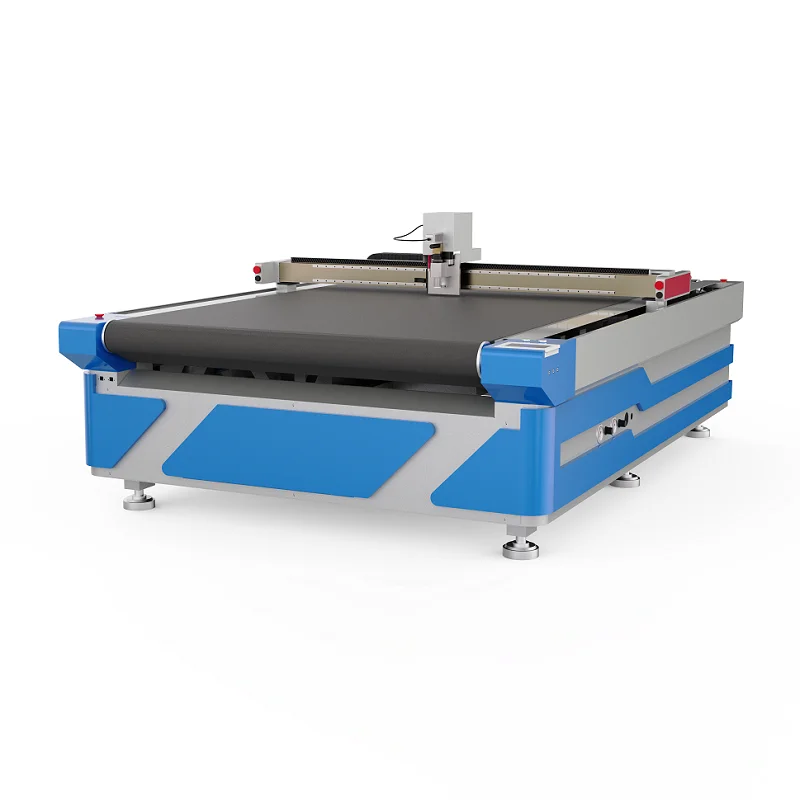 Vacuum Table 1625 Universal CNC Oscillating Knife Cutting Machine For Textile Materials