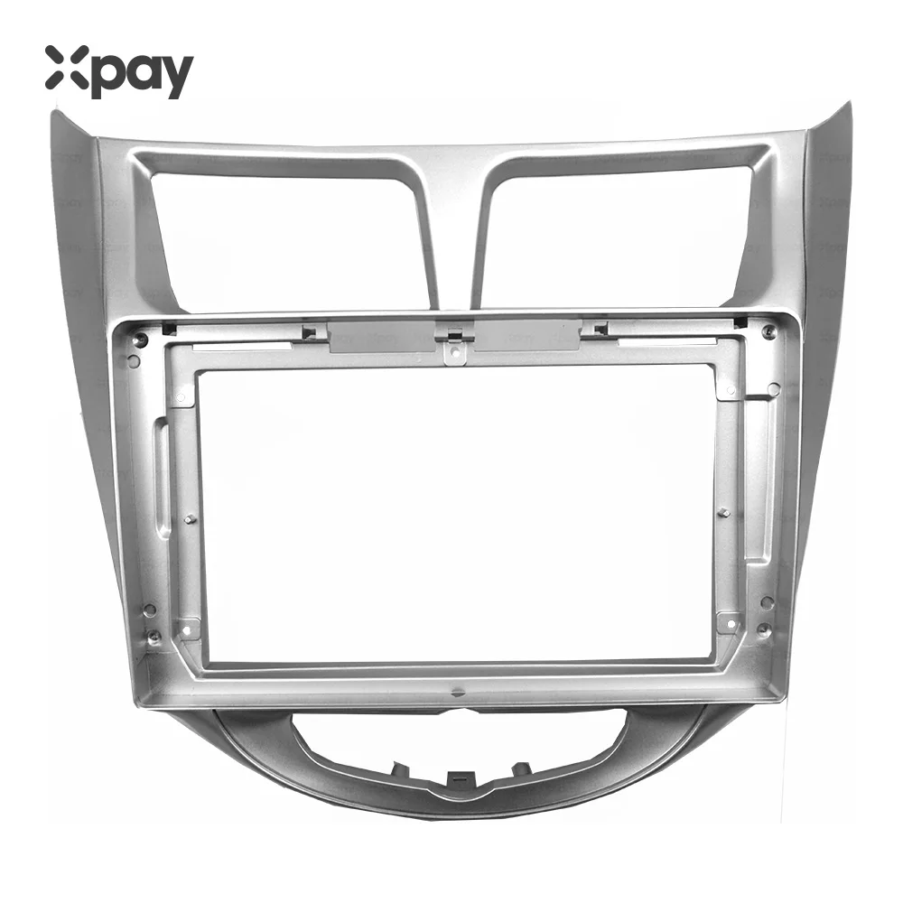 XPAY 10 1 дюймовый 2din автомобильный Радио приборная панель для HYUNDAI Solaris 2010 2011 2012 2013 2014
