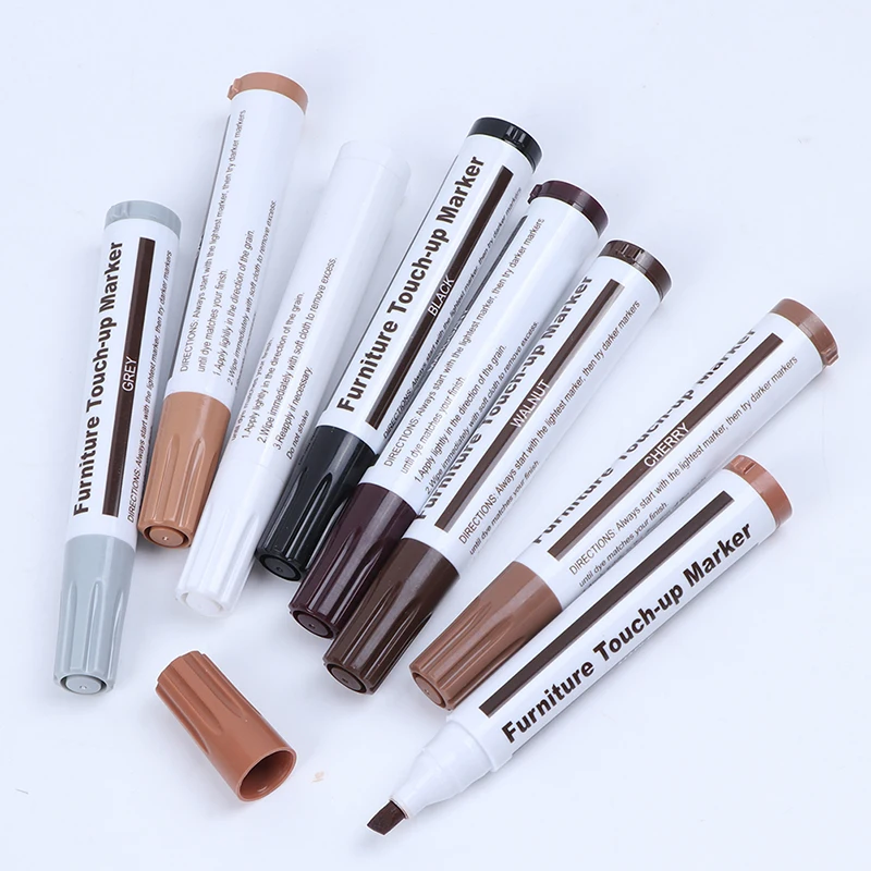 

1pc Furniture Repair Pen Markers Scratch Filler Paint Remover For Wooden Cabinet Floor Tables Chairs