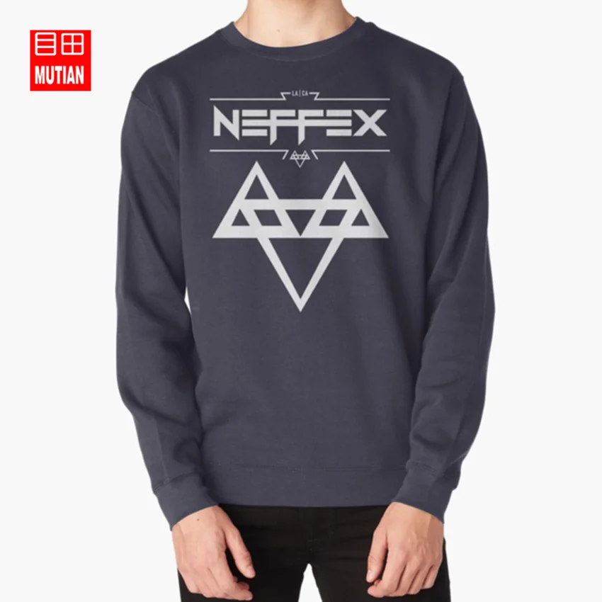 Белые толстовки NEFFEX с логотипом 2 neffex merch band music nation армейский художник merch|Мужские
