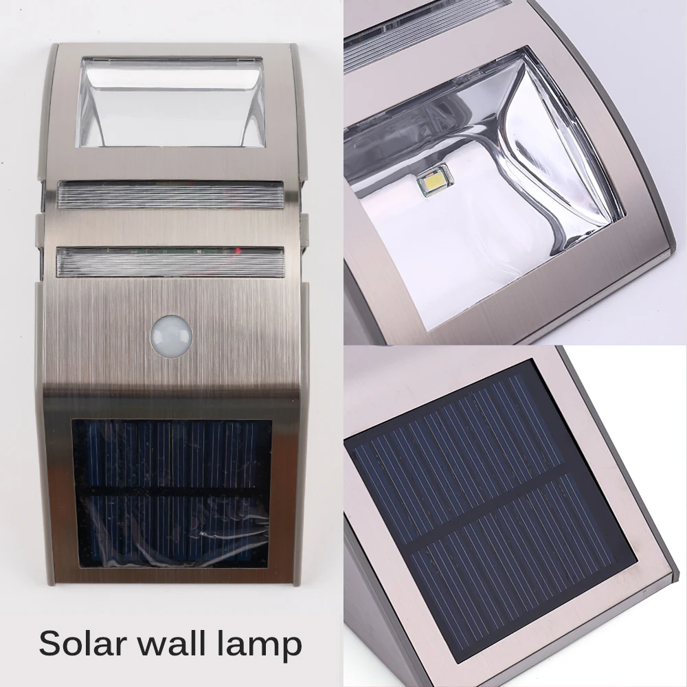 

Motion Sensor Lamp LED Solar Light Outdoors Motion Sensor Wall Light Garden Pathway Street Lamp Waterproof