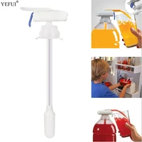yefui electric automatic water drink dispenser magic tap spill proof milk beverage fruit juice dispenser universal straw