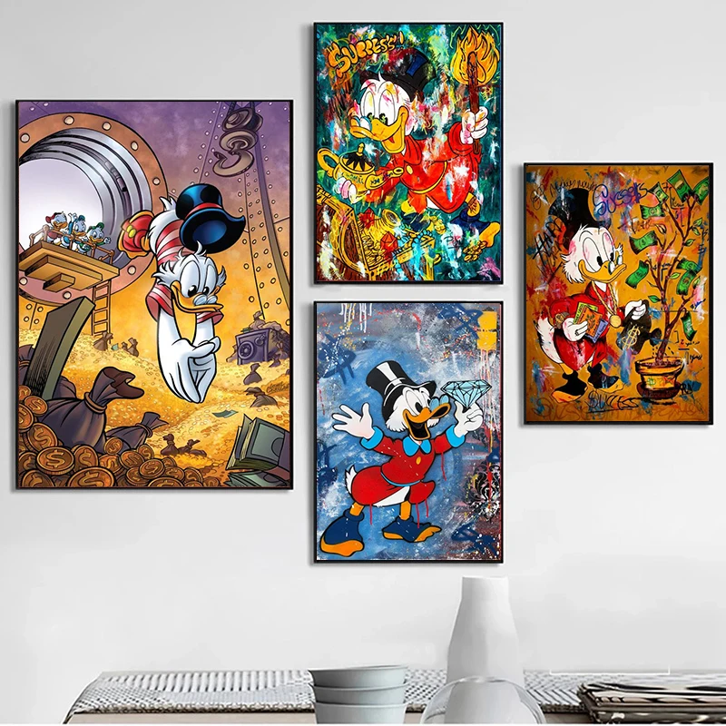 

Набор для алмазной вышивки «Дональд Дак и деньги»