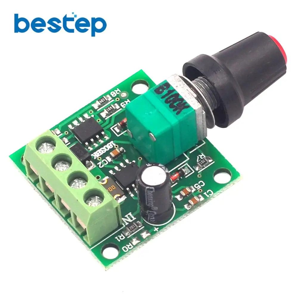 Регулятор скорости двигателя 2А ШИМ-контроллер регулировки 1803BK +