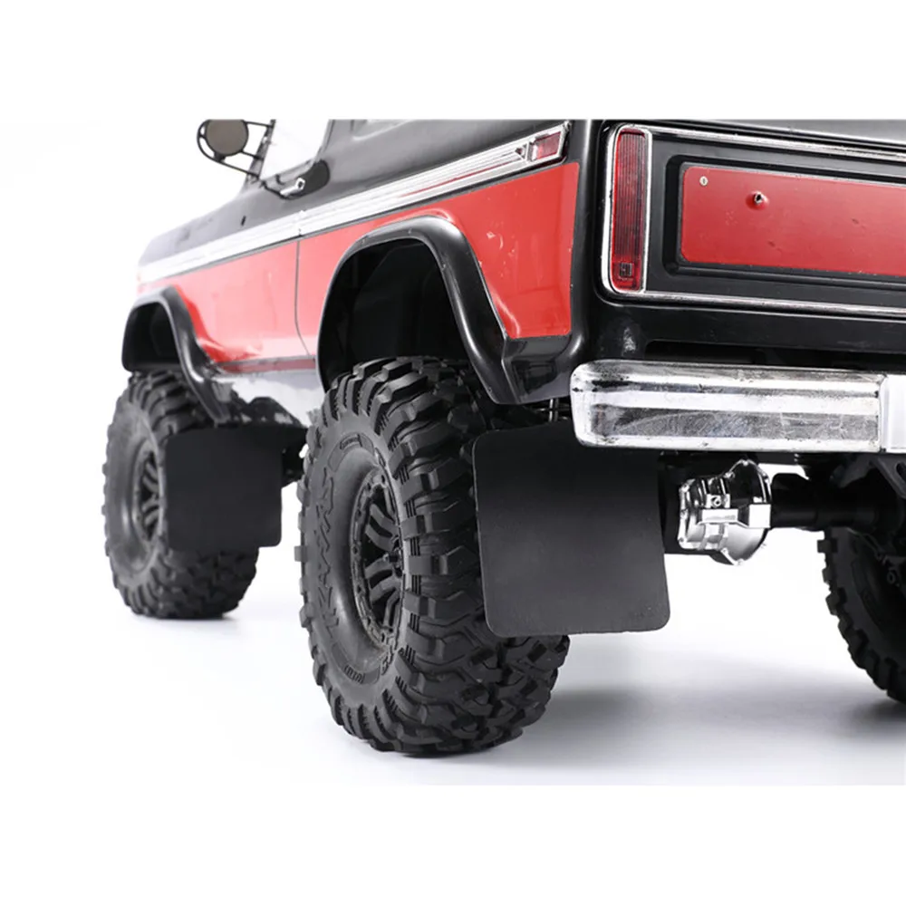 4 шт. передние и задние брызговики резиновые Брызговики для 1/10 TRAXXAS TRX Ford Bronco RC