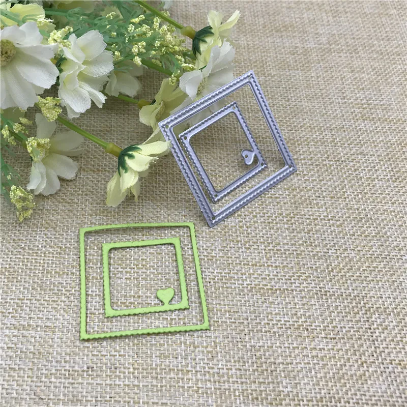 Металлические режущие штампы для скрапбукинга 2 шт. | Дом и сад