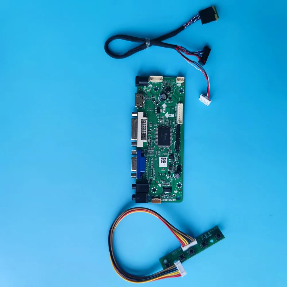 

Kit For N140BGE-L33/L41/L11/L24/L12 14" LVDS 40pin LCD LED Panel Controller board 1366X768 VGA HDMI-compatible Driver DVI Audio