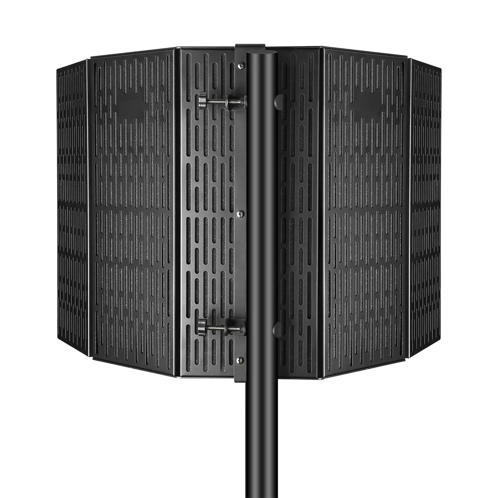 

TKL YY-401 Vocal Sound Absorbing Recording Microphone Isolation Shield Panel Portable Foldable Stand For Home Office and Studio