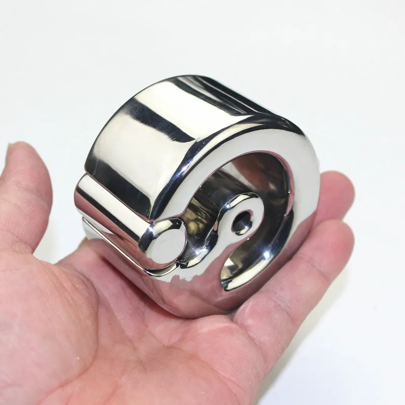 Мужской кулон для пениса из нержавеющей стали u образная удлиненная Мошонка с