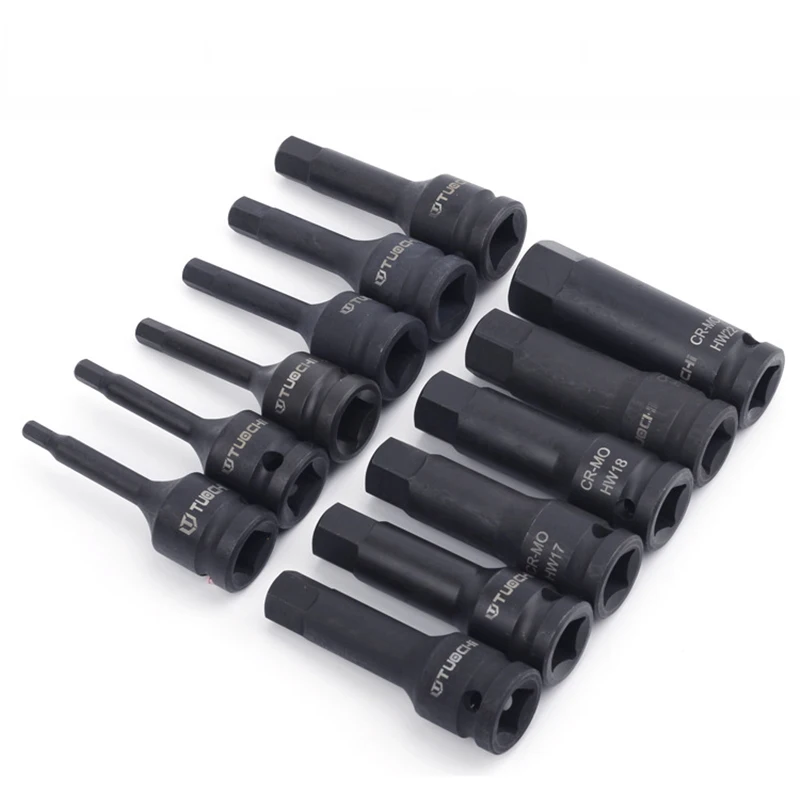 Набор торцевых головок с шестигранным хвостовиком 1/2 дюйма|Розетки| |