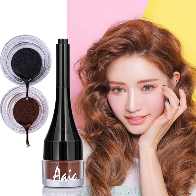 4 стиля Air Cushion крем для бровей водонепроницаемый не dizzy окрашивание долгостойкая