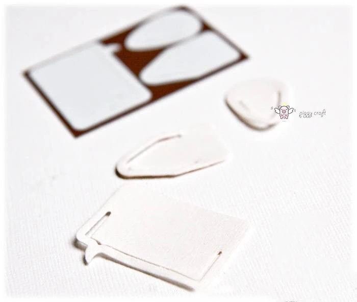 Свинья металлические режущие штампы для рукоделия пресс форма высечки 3 шт.