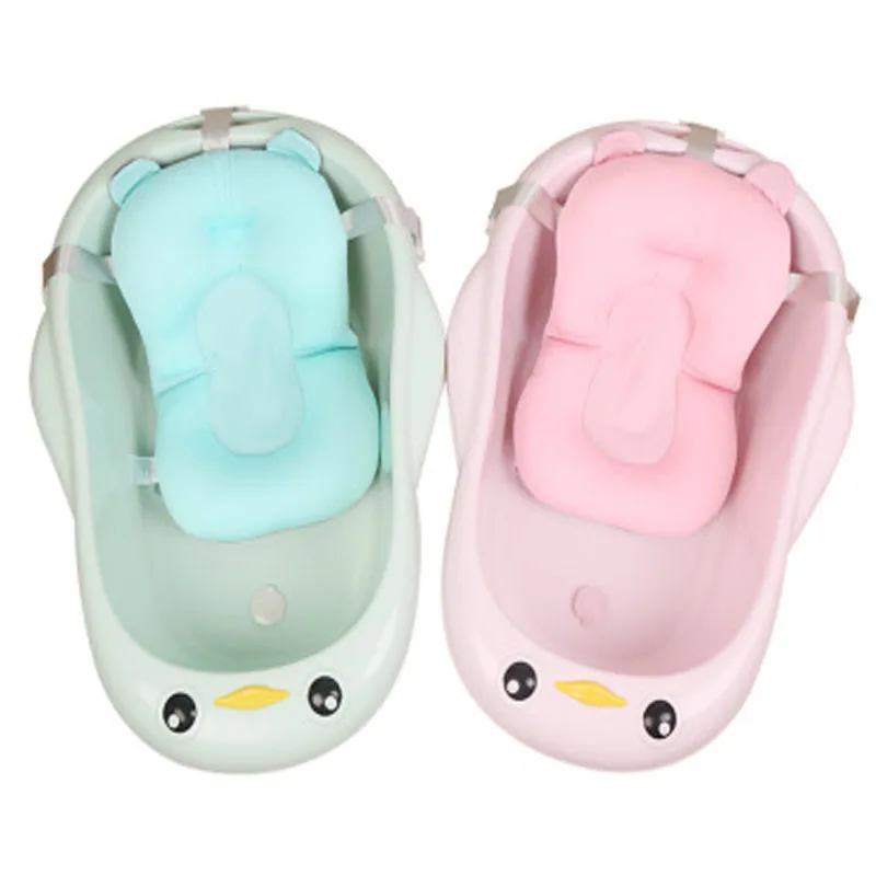 Переносная воздушная подушка для детского душа ванны младенцев нескользящий