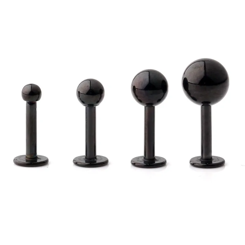 Серьга-гвоздик из нержавеющей стали 316L для пирсинга 16 г 6 мм