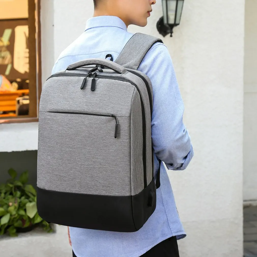 

Portable Laptop Usb Backpack School Bag Rucksack Anti Theft Men Backbag Waterproof Travel Daypacks Male Business Backpack