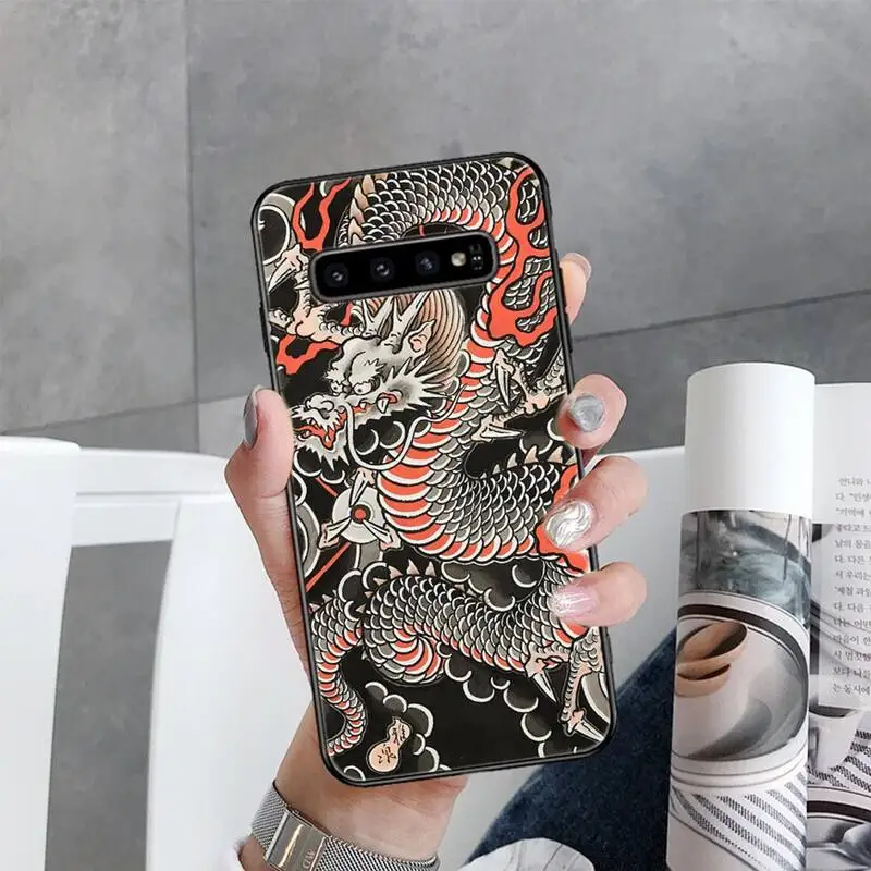 

Dragon art aesthetics Phone Case For Samsung Galaxy S7 S8 S9 S10 S10e S20 s21 s30 plus lite Ultra 5g