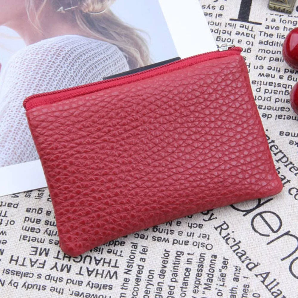 Women Men PU Leather Coin Purse / Key Wallet 2018 New Fashion Zipper Mini Handbag Card Holders Short Small Old-school | Багаж и сумки