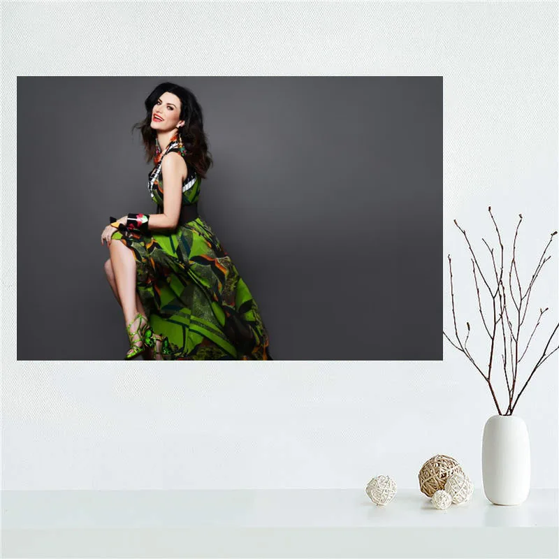 Горячая Распродажа персонализированный постер Laura Pausini украшение для дома модный