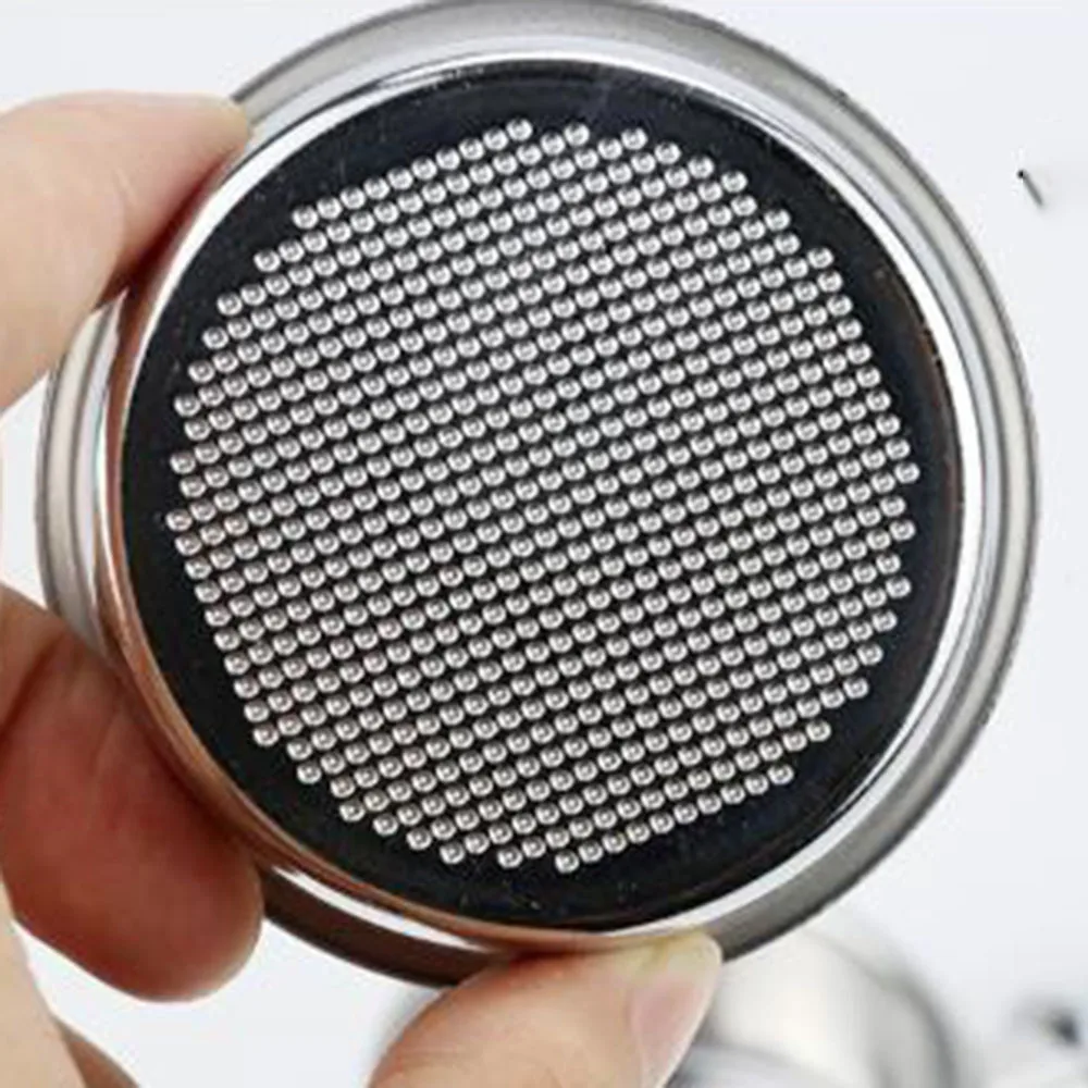 

Серебряная корзина с фильтром, многоразовый двойной для Breville Portafilter 54 мм, бак для порошка